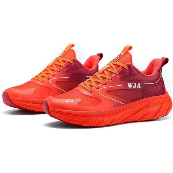 WJA Men\'s Walking Fashion Athletic Sneakers Comfort Working Gym Mesh Shoes.